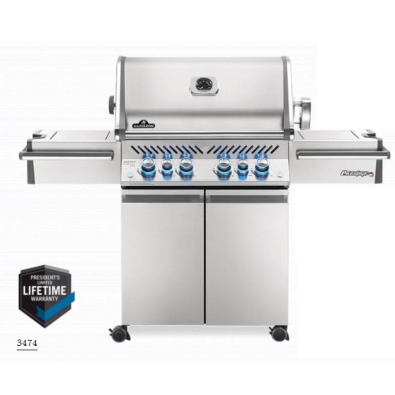 PRES PRO 500 R.BRN/IR SD STN LID LPG شواية برستيج برو